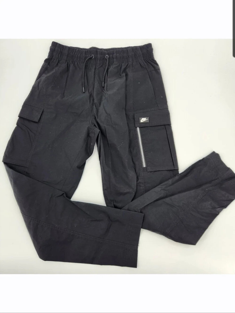 Nike Sportswear Casual Cargo Big Pocket Pant Mens Size Medium Black